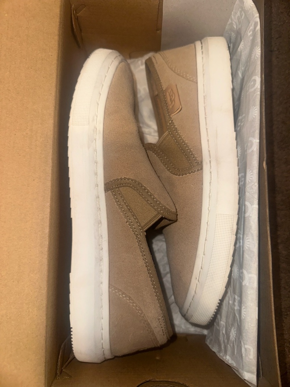 UGG Women's Slip-On Loafers in Tan